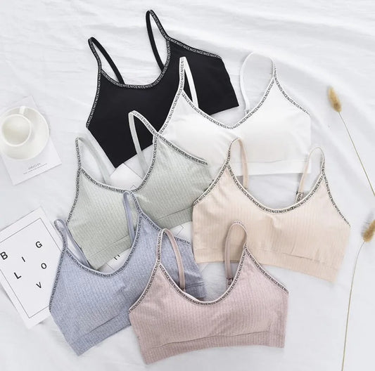 Seamless Sports Comfort Bra – Multi-Color Pack