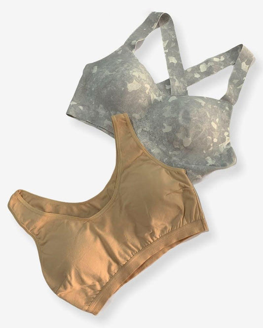 Impact Padded Sports Bra With Mesh Panels Ladies