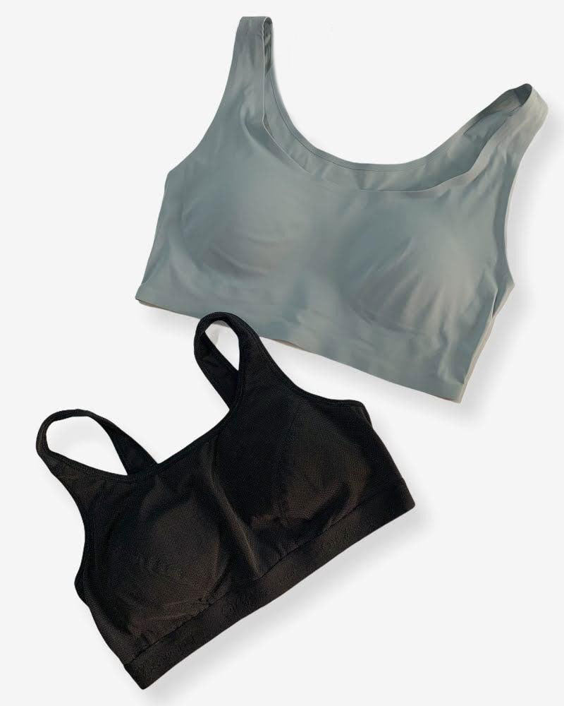 Impact Padded Sports Bra With Mesh Panels Ladies
