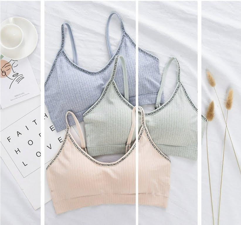 Seamless Sports Comfort Bra – Multi-Color Pack