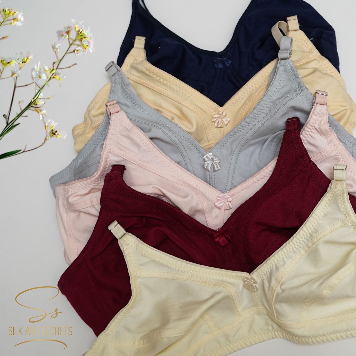 Cotton Non-Wired Everyday Comfort Bra