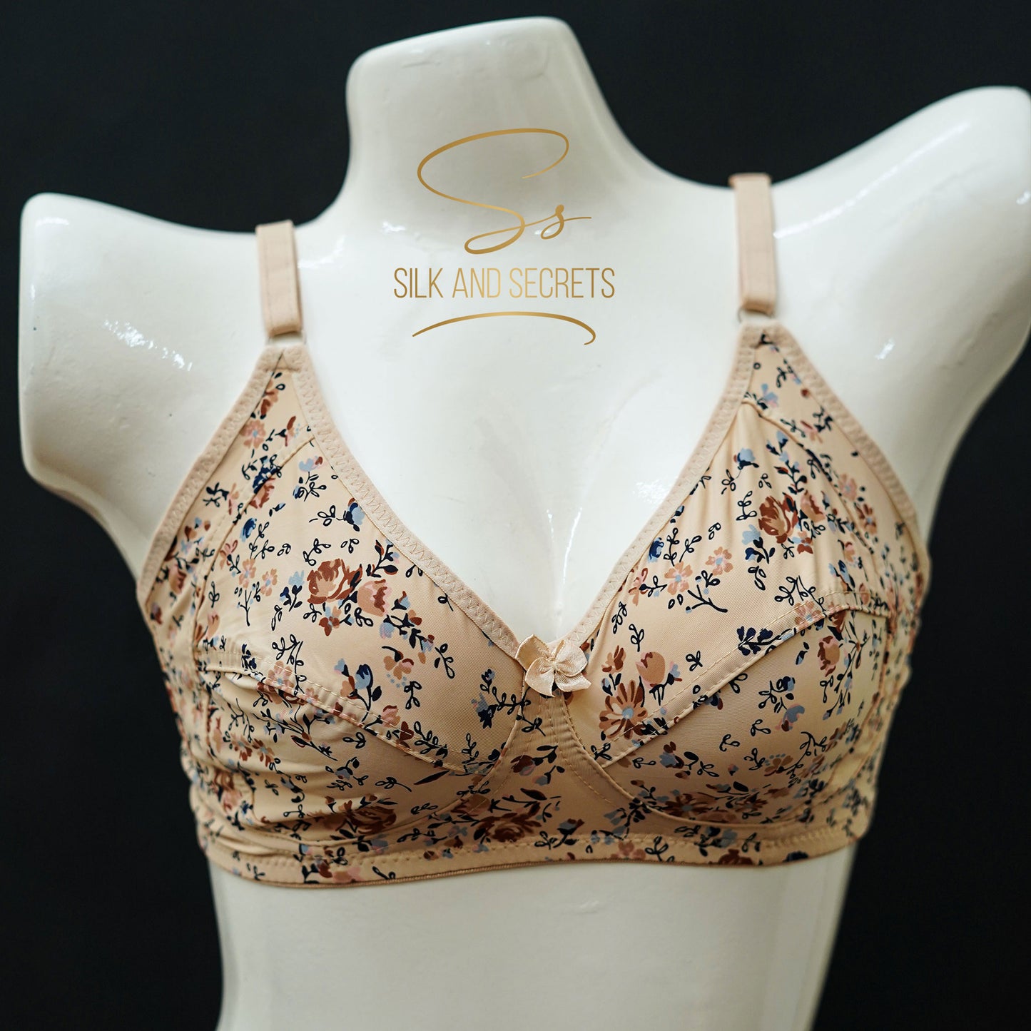 Malai Jersey Bra – Floral Elegance Collection
