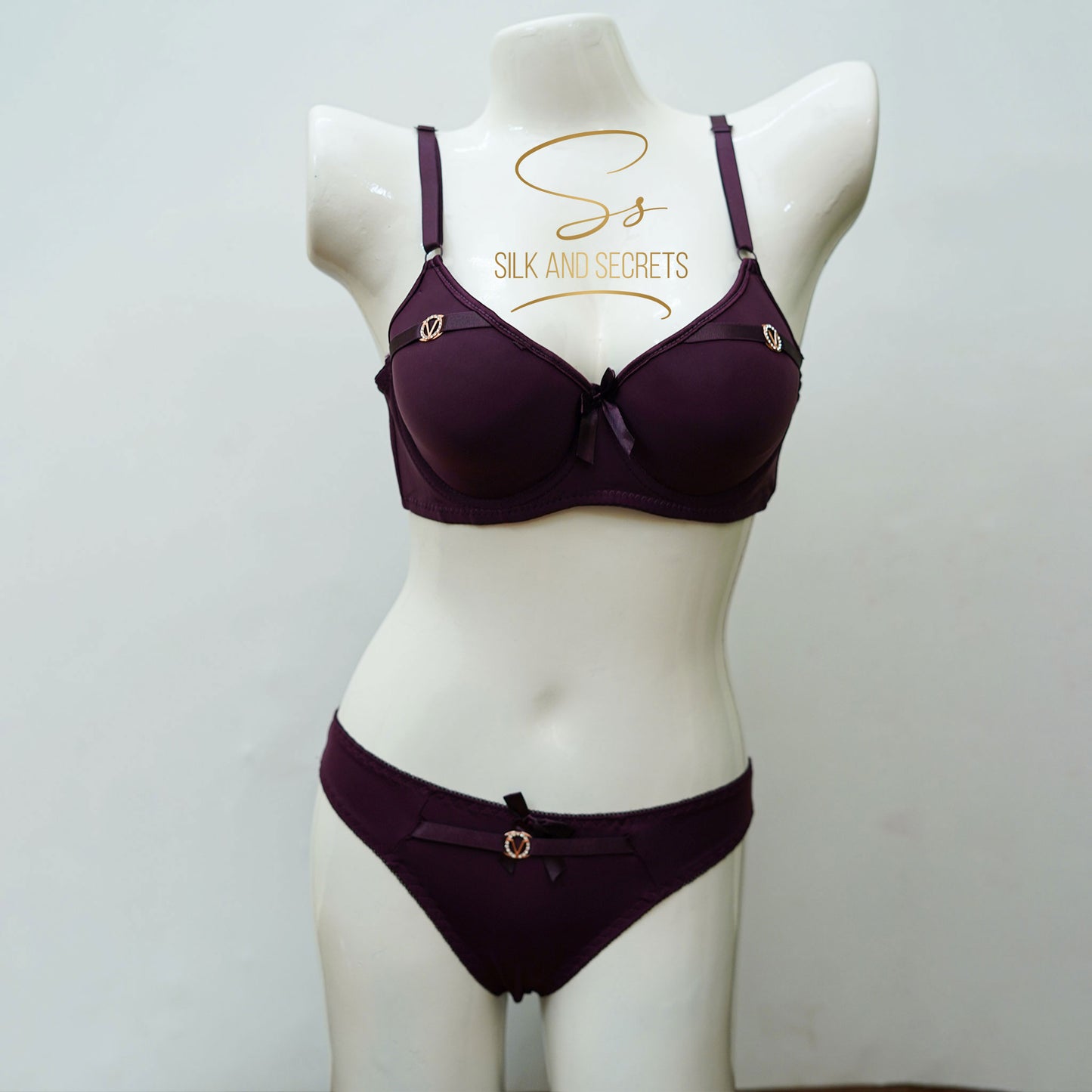 Elegant  Padded Bra & Panty Set