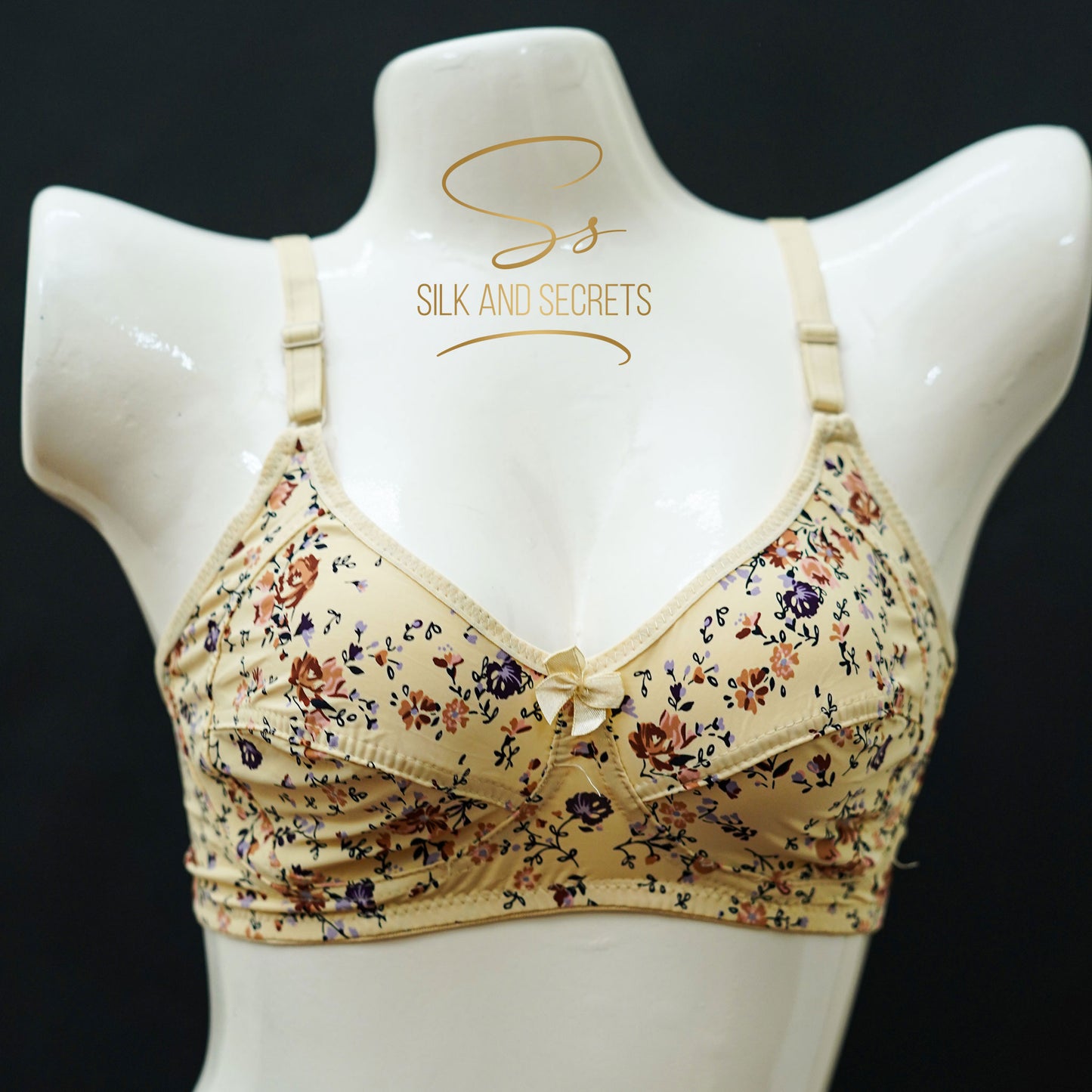 Malai Jersey Bra – Floral Elegance Collection