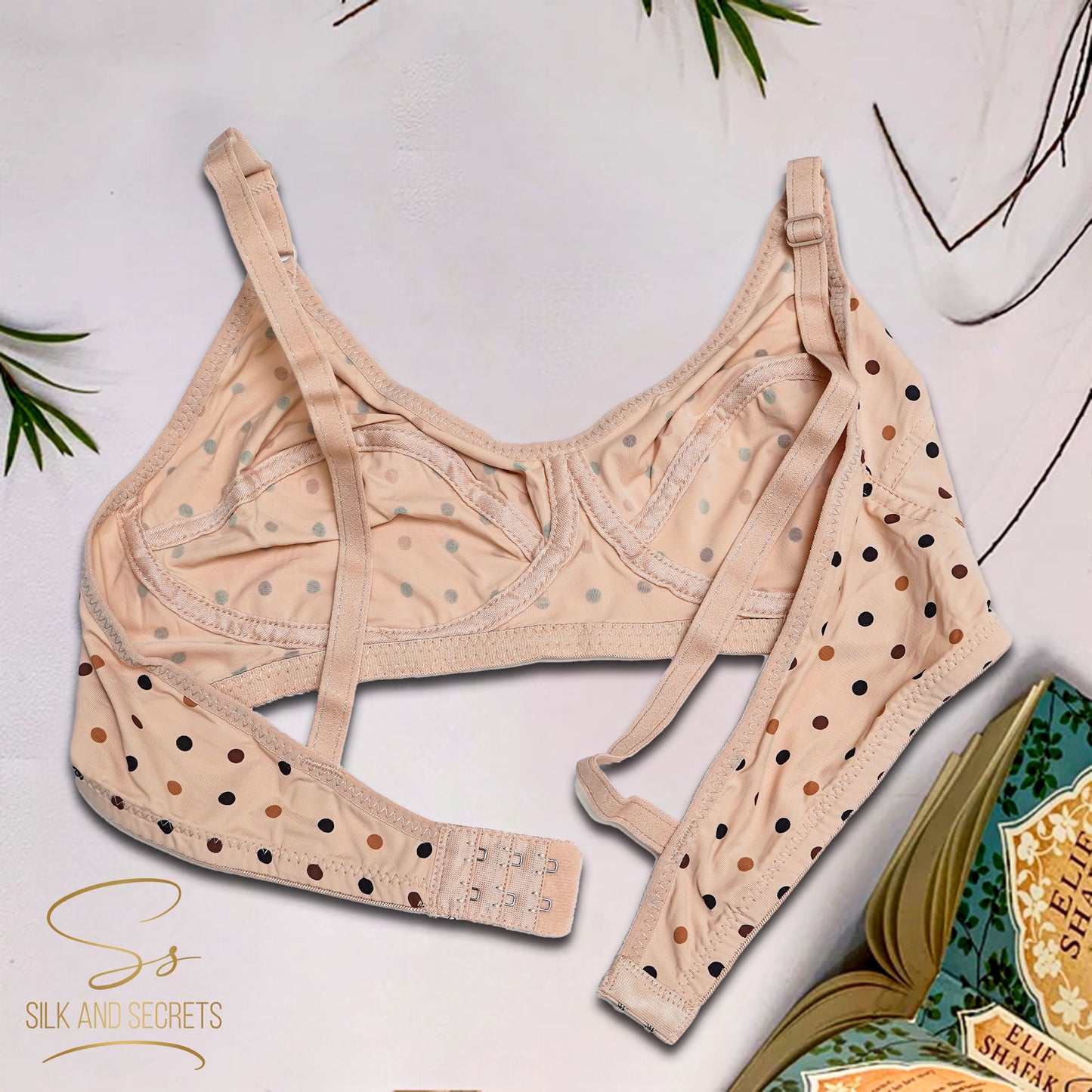 Malai Jersey Dotted Non-Wired Everyday Comfort Bra