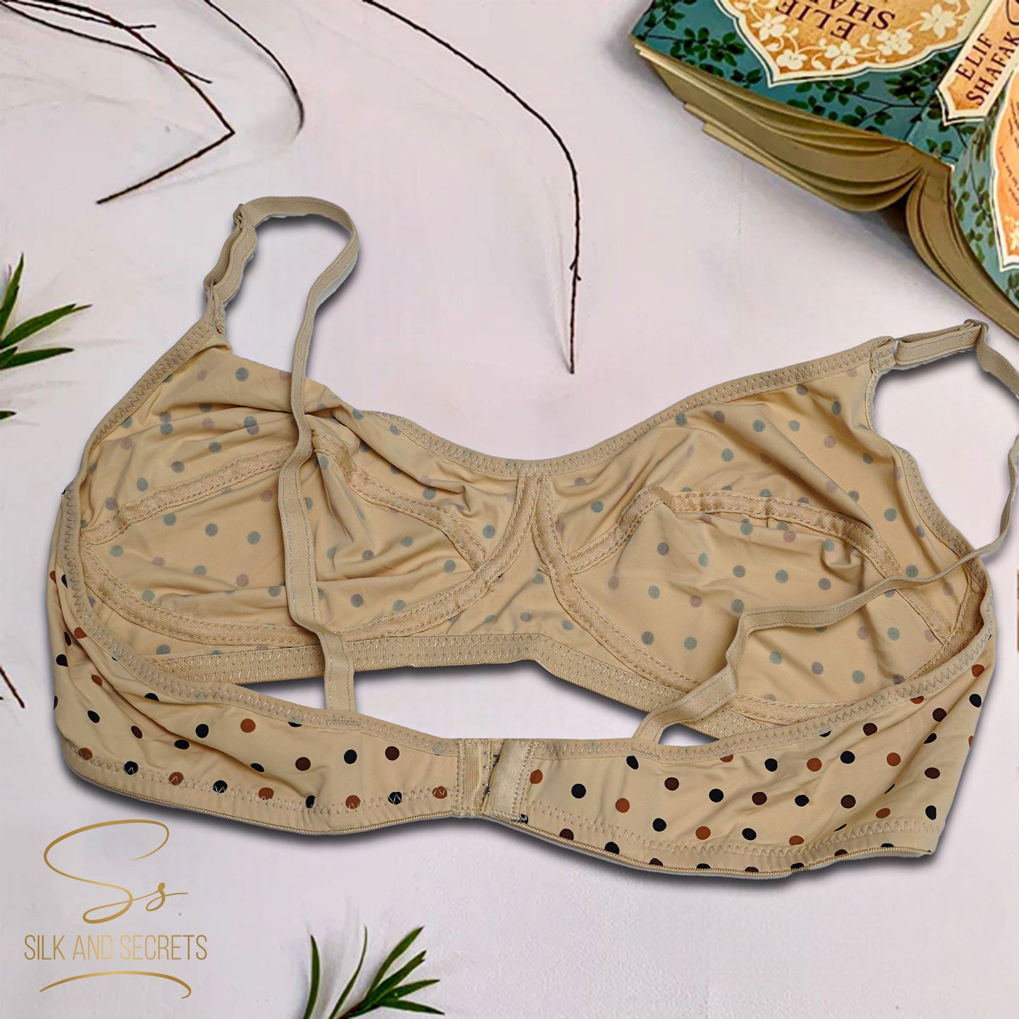 Malai Jersey Dotted Non-Wired Everyday Comfort Bra
