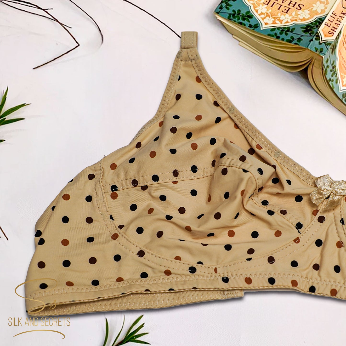 Malai Jersey Dotted Non-Wired Everyday Comfort Bra