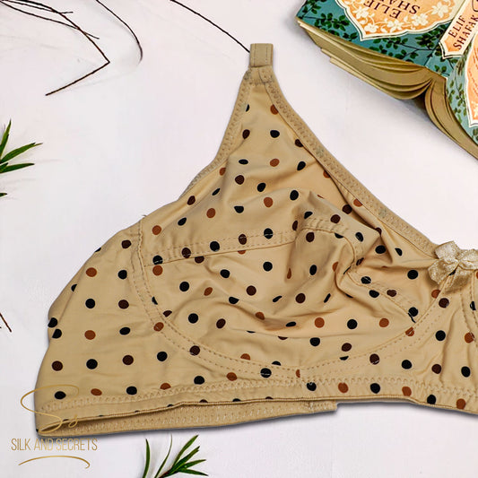 Malai Jersey Dotted Non-Wired Everyday Comfort Bra