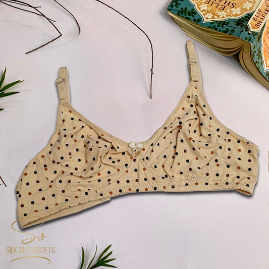 Malai Jersey Dotted Non-Wired Everyday Comfort Bra