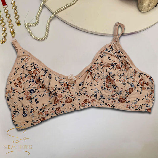 Malai Jersey Bra – Floral Elegance Collection