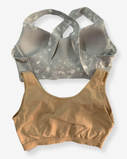 Impact Padded Sports Bra With Mesh Panels Ladies