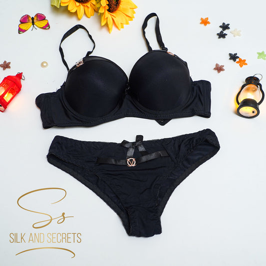 Elegant  Padded Bra & Panty Set