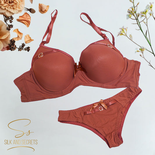 Elegant  Padded Bra & Panty Set
