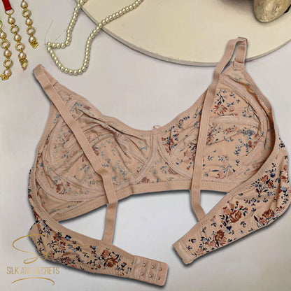 Malai Jersey Bra – Floral Elegance Collection