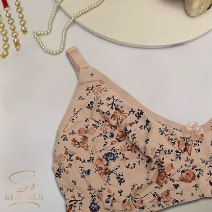 Malai Jersey Bra – Floral Elegance Collection