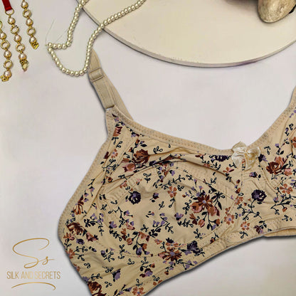 Malai Jersey Bra – Floral Elegance Collection